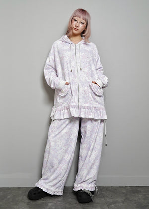 milky star camo hoodie