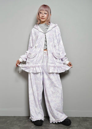 milky star camo hoodie