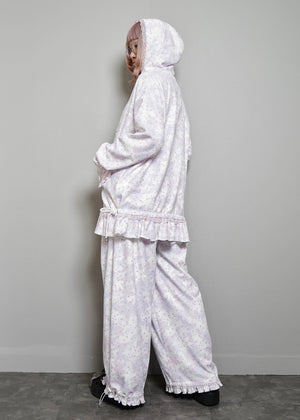 milky star camo hoodie