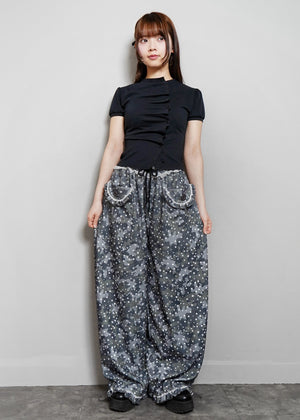 milky star camo pants