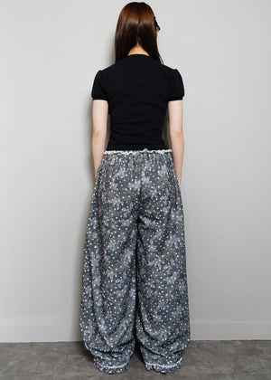 milky star camo pants