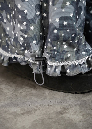 milky star camo pants