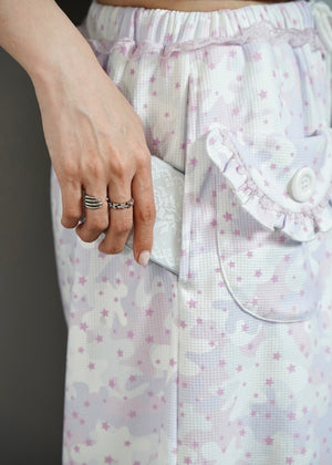 milky star camo pants