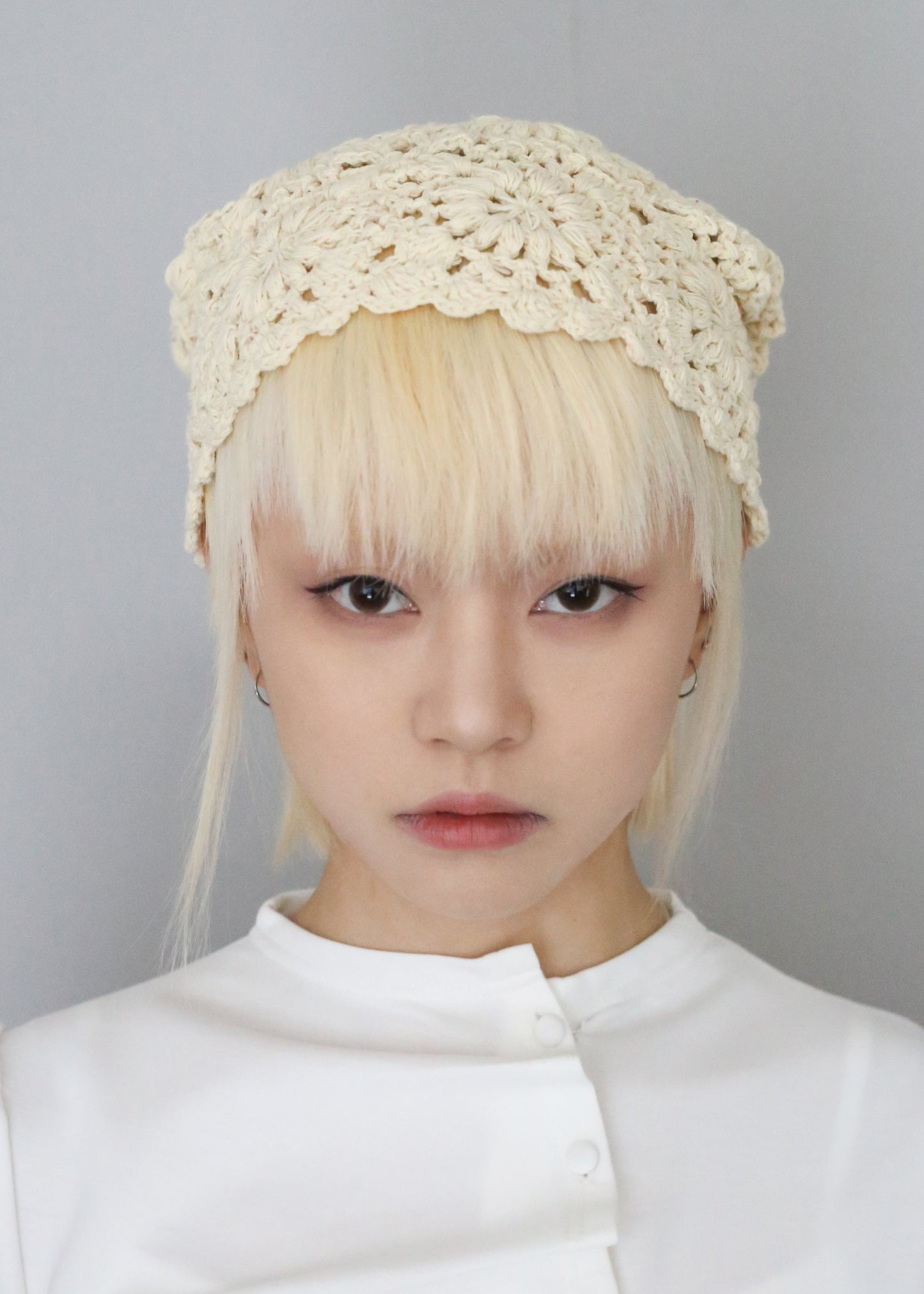 「Tie.Me SELECTIONS」race beanie-WHITE