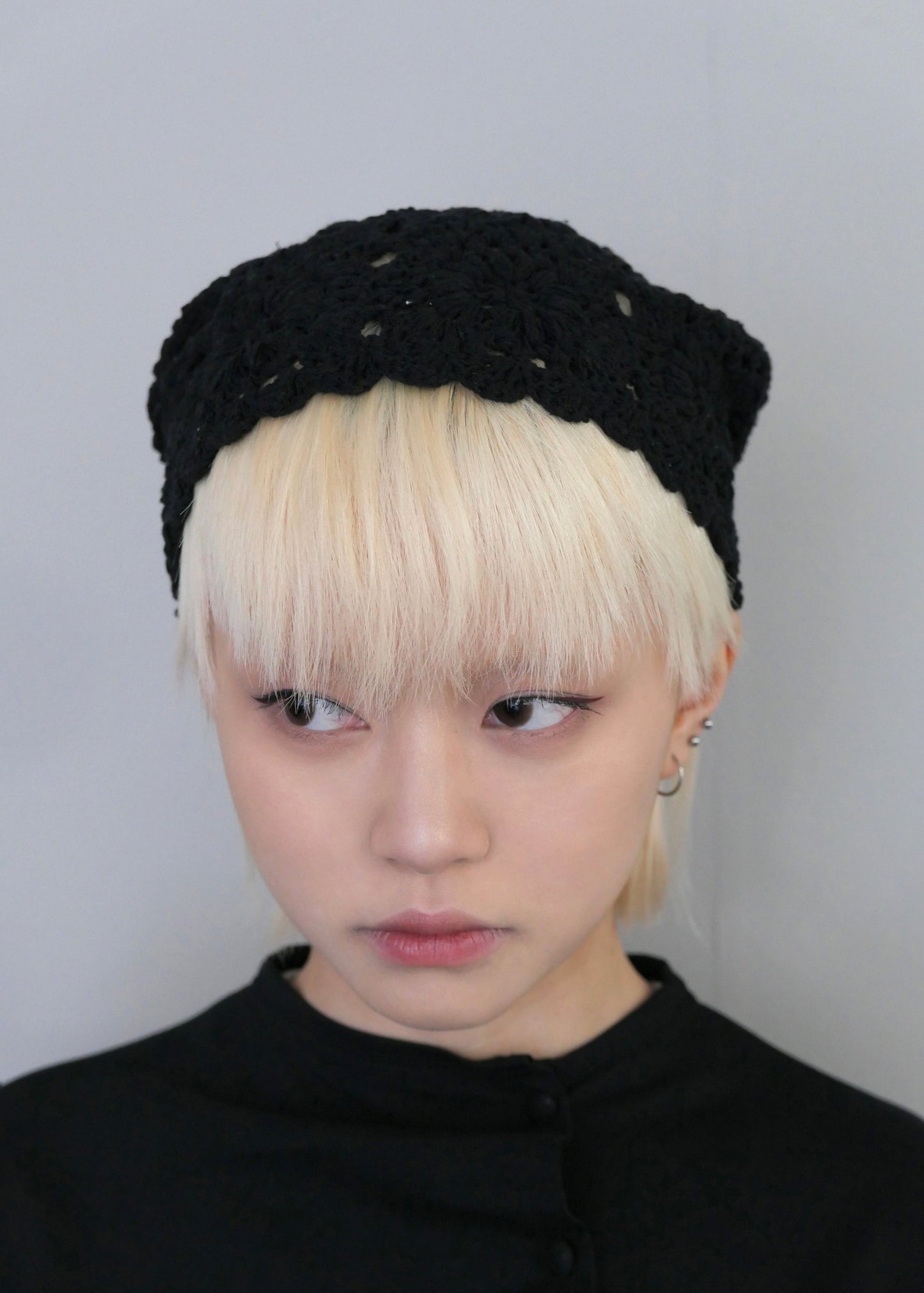 「Tie.Me SELECTIONS」race beanie-BLACK