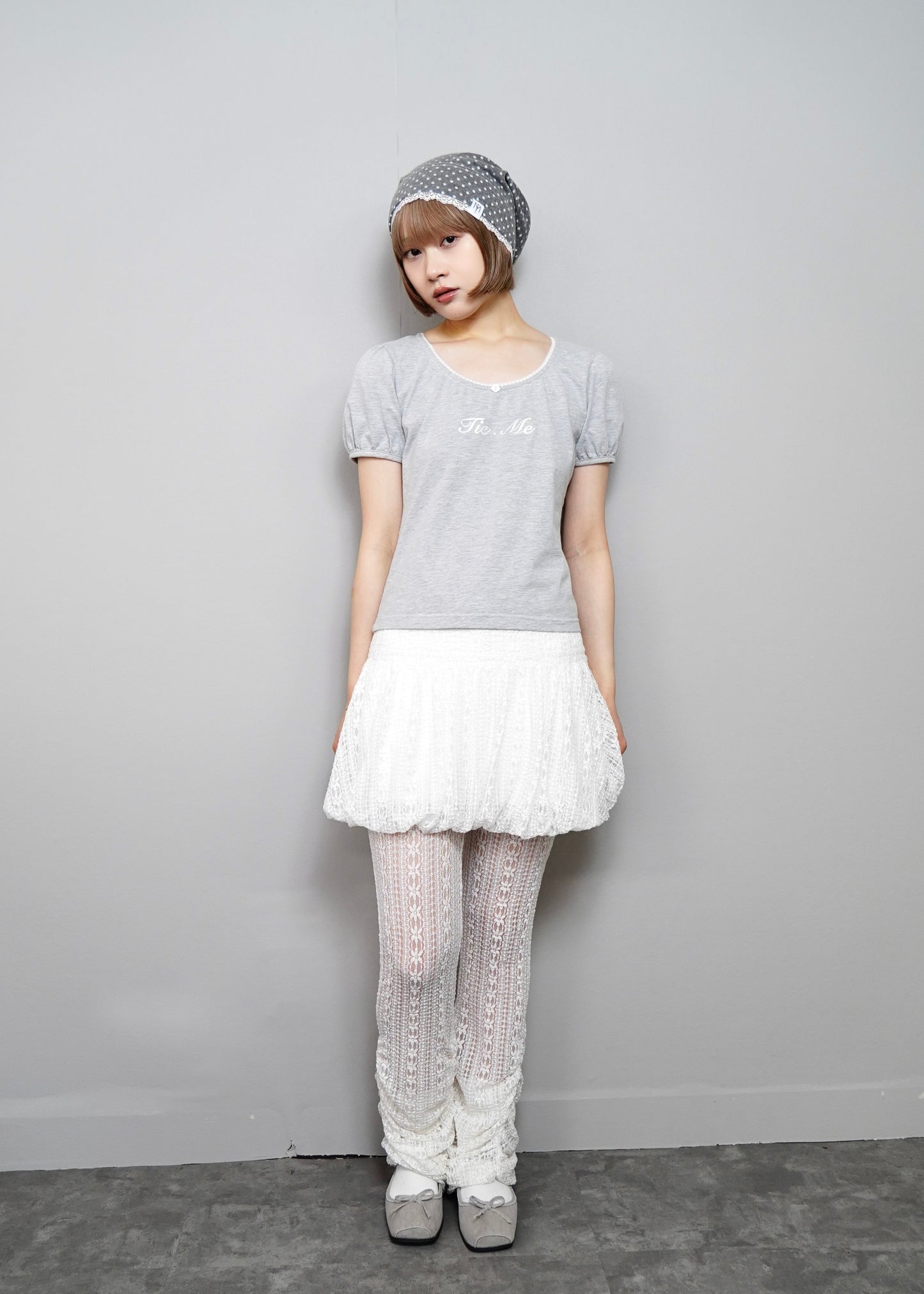dot button beanie