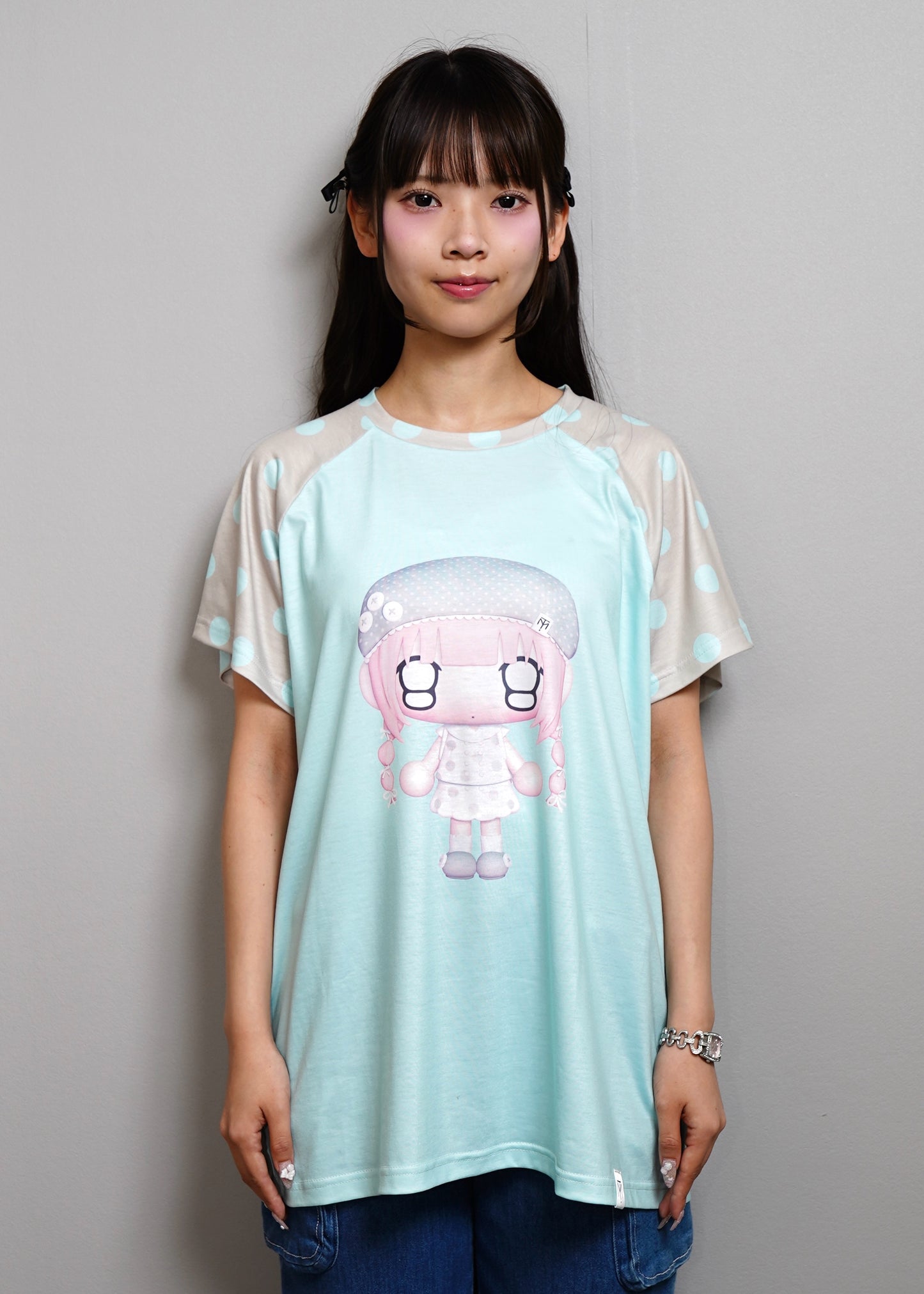 【HUHUEE】gallery girl Tee-boxy