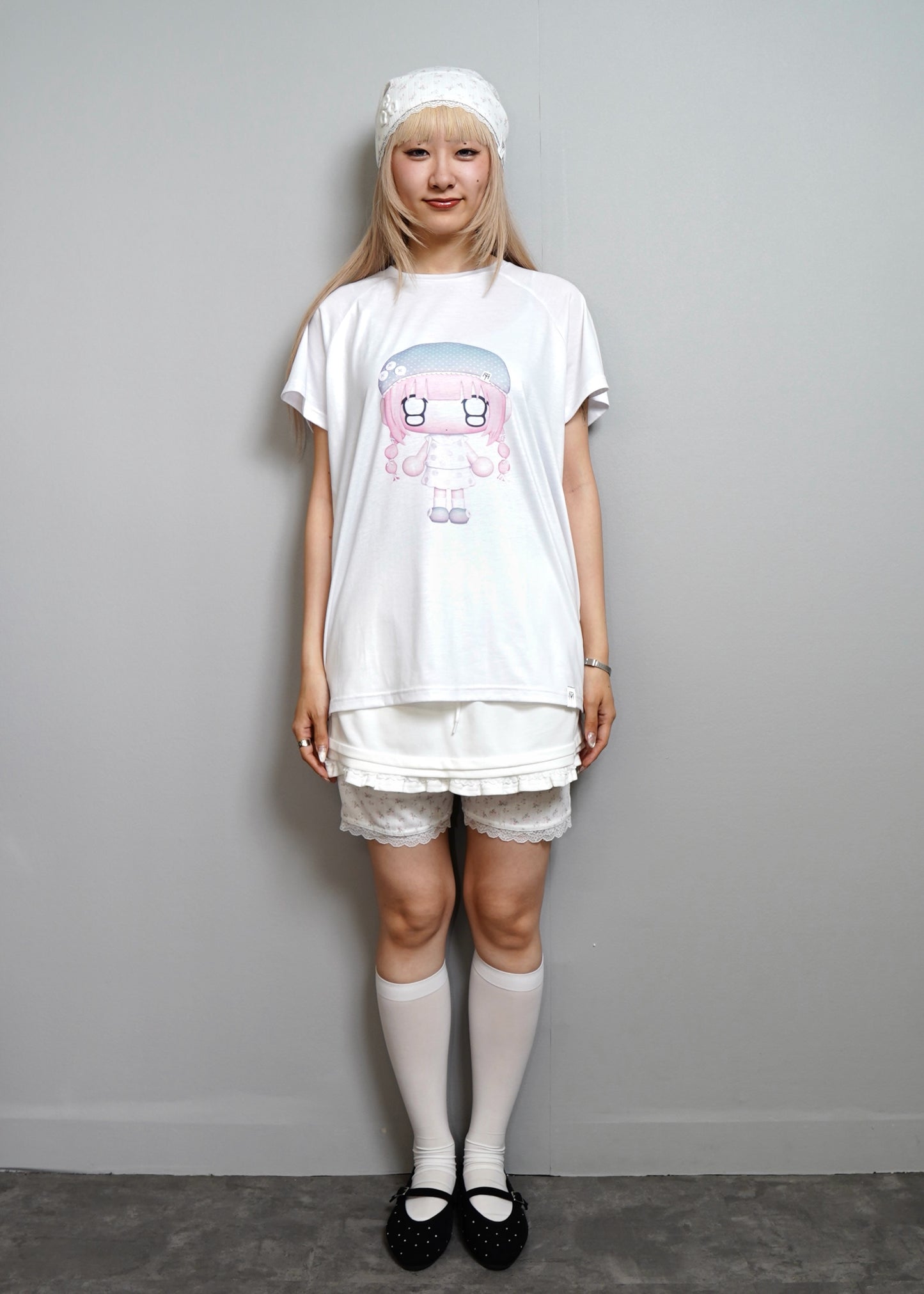 【HUHUEE】gallery girl Tee-boxy