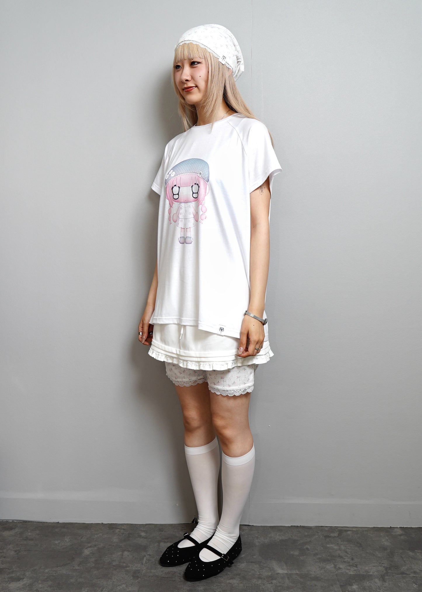 【HUHUEE】gallery girl Tee-boxy