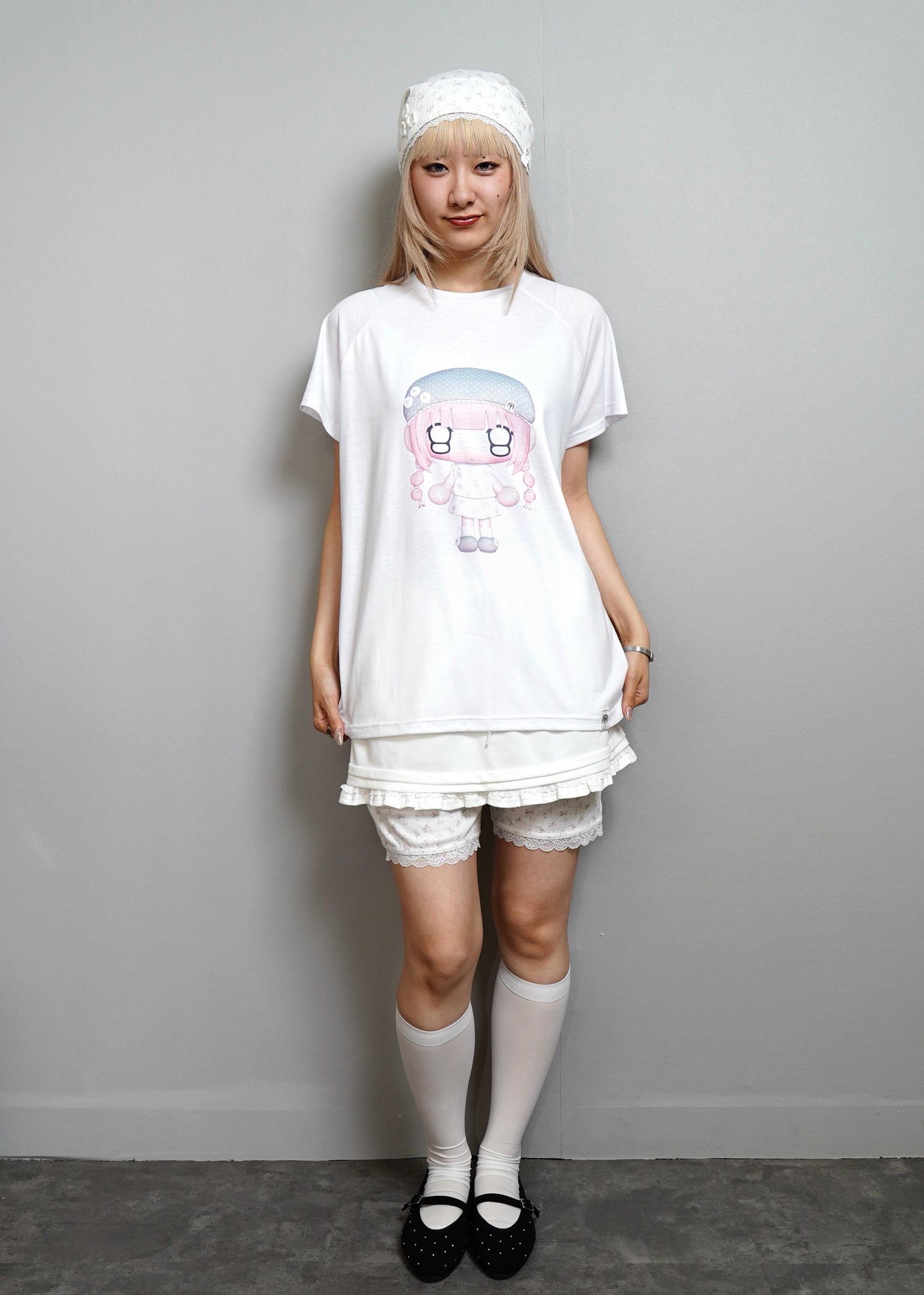 【HUHUEE】gallery girl Tee-boxy