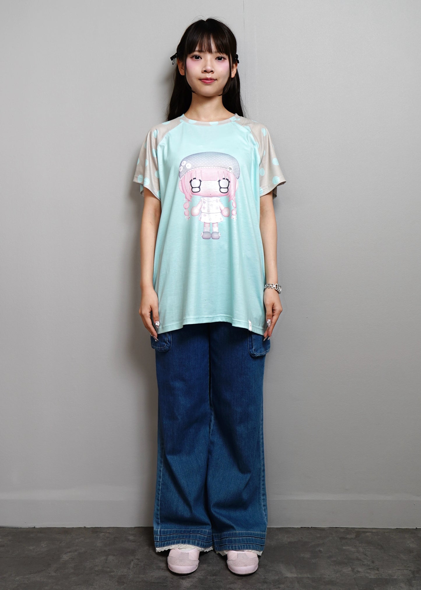 【HUHUEE】gallery girl Tee-boxy