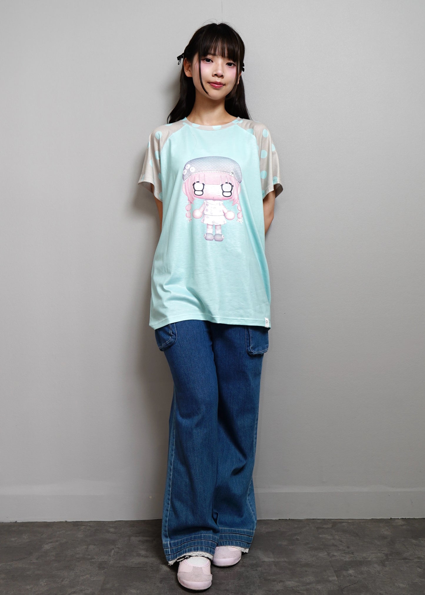 【HUHUEE】gallery girl Tee-boxy