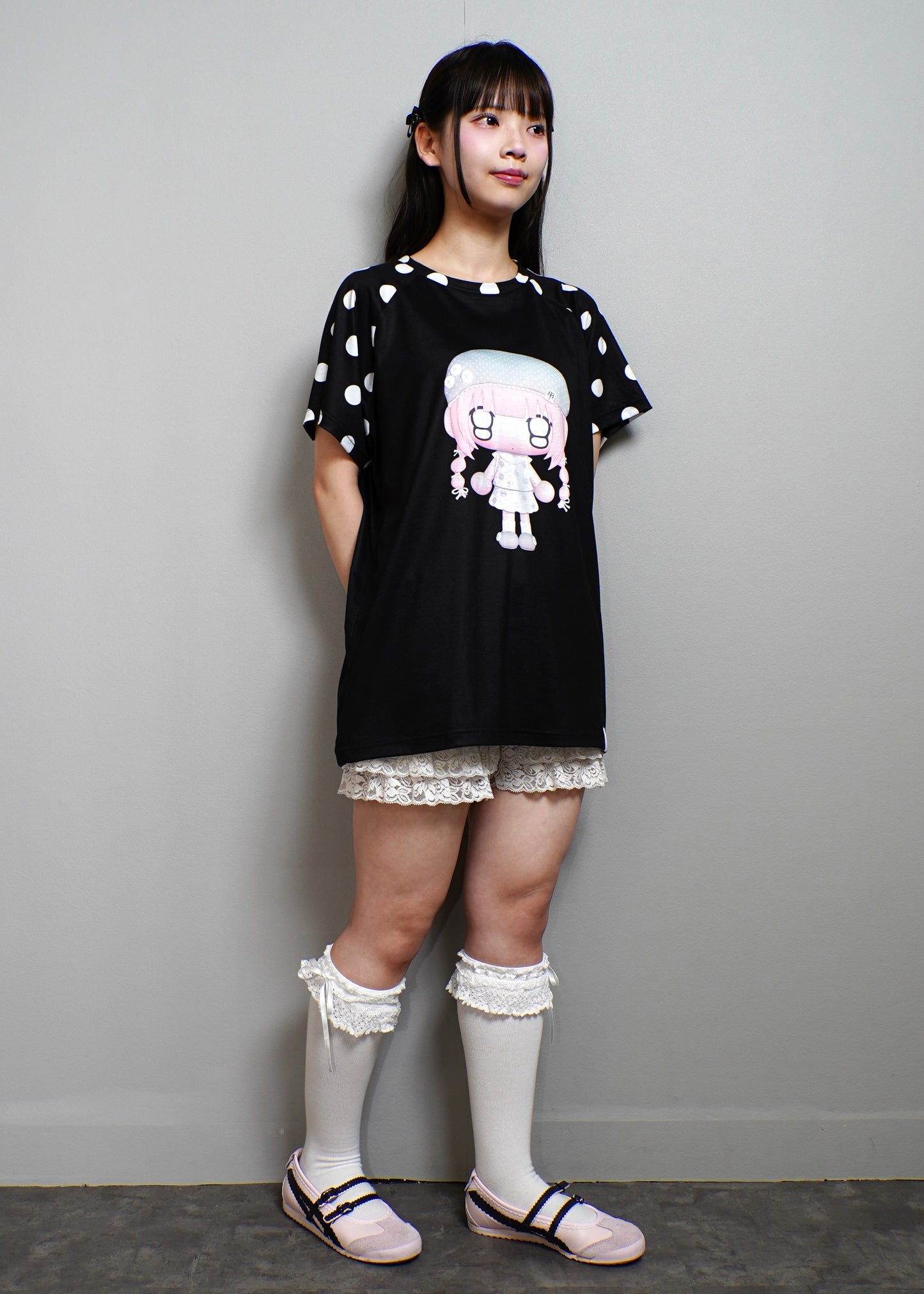 【HUHUEE】gallery girl Tee-boxy