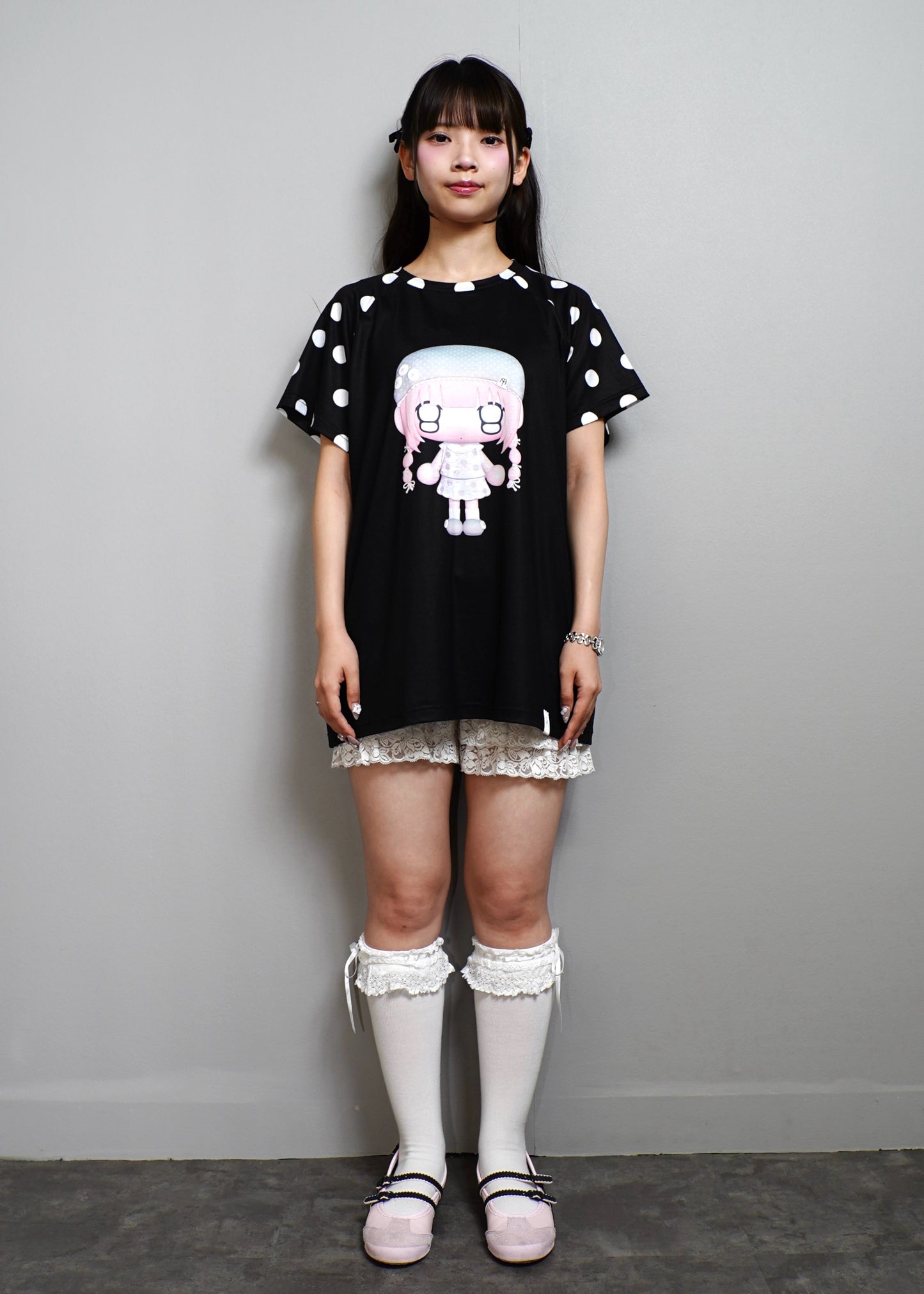 【HUHUEE】gallery girl Tee-boxy