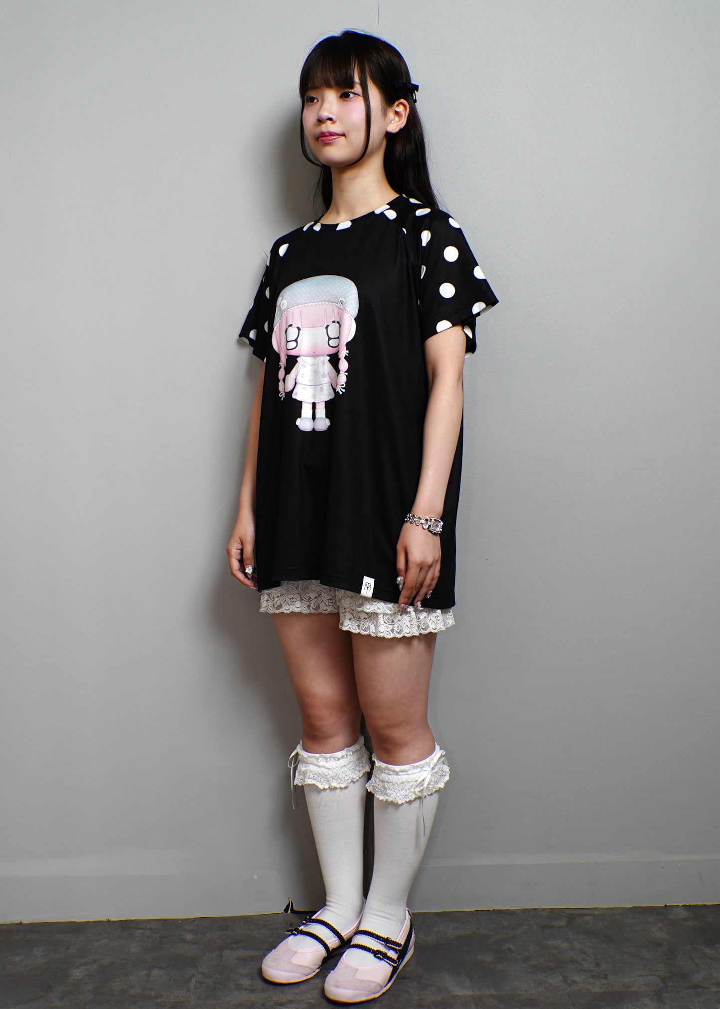 【HUHUEE】gallery girl Tee-boxy
