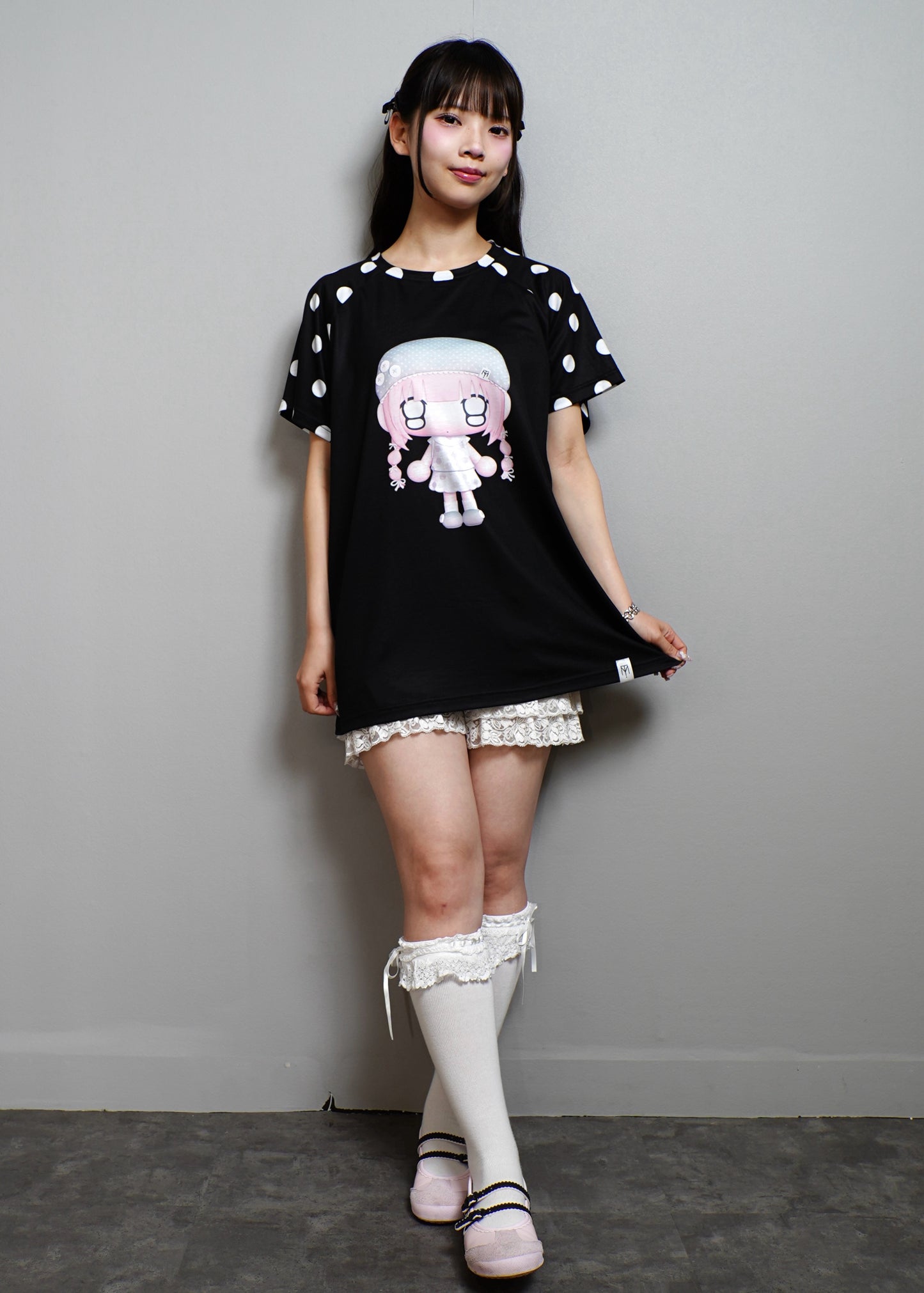 【HUHUEE】gallery girl Tee-boxy