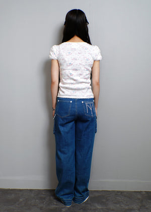 「swan's dream」lace Tee