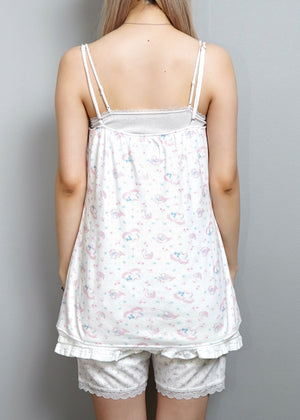 「swan's dream」lace cami dress