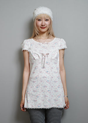 「swan's dream」lace cami dress