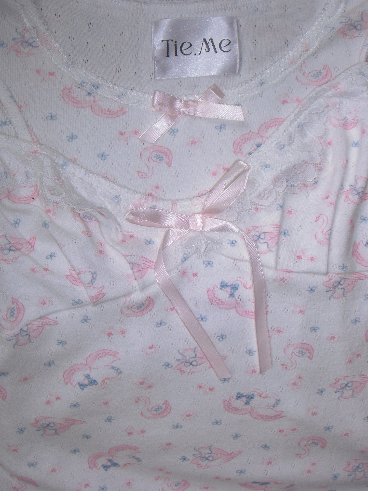 「swan's dream」lace Tee
