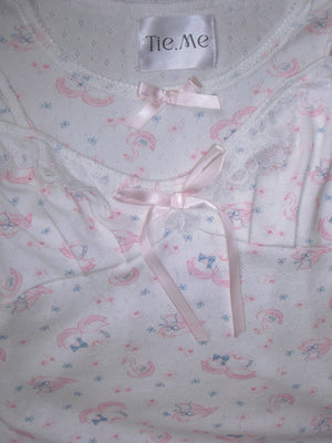 「swan's dream」lace Tee