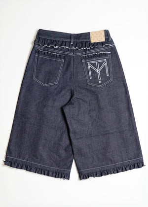 Lily’s petal denim pants