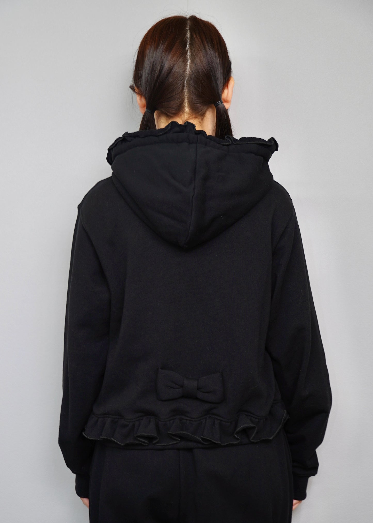 ribbonful zip hoodie