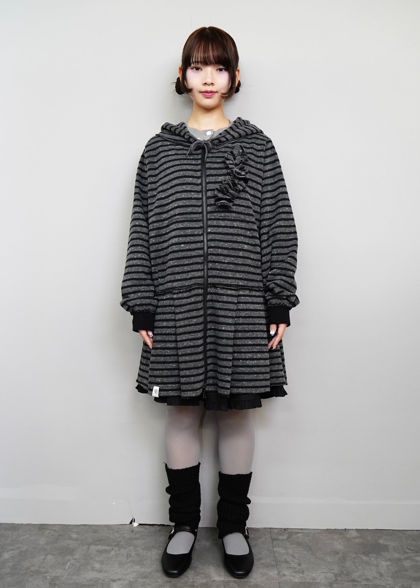 【新色&再入荷】double-zip pleated one-piece