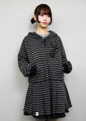 【新色&再入荷】double-zip pleated one-piece