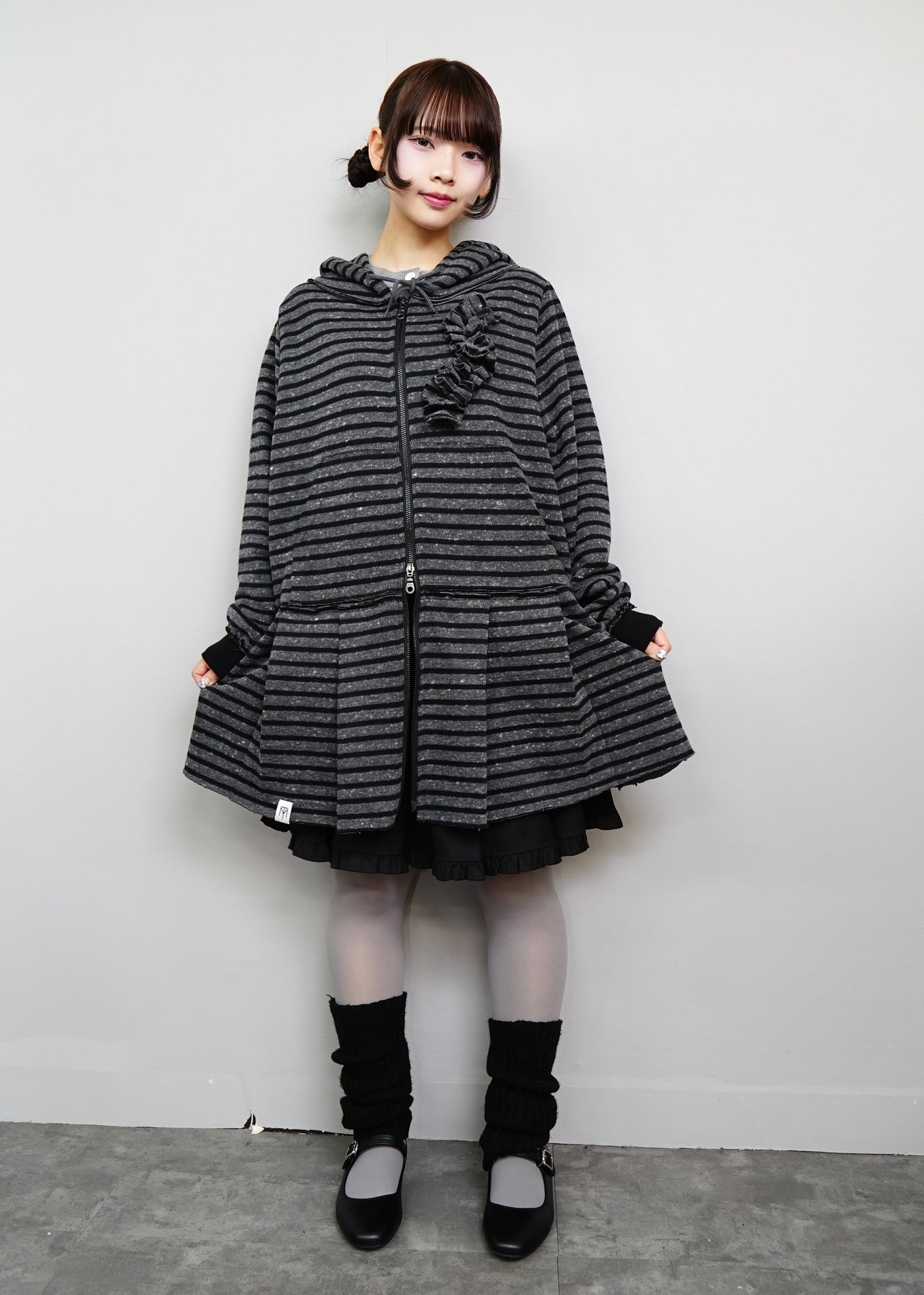 【新色&再入荷】double-zip pleated one-piece