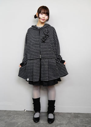 【新色&再入荷】double-zip pleated one-piece