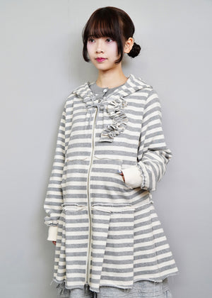 【新色&再入荷】double-zip pleated one-piece