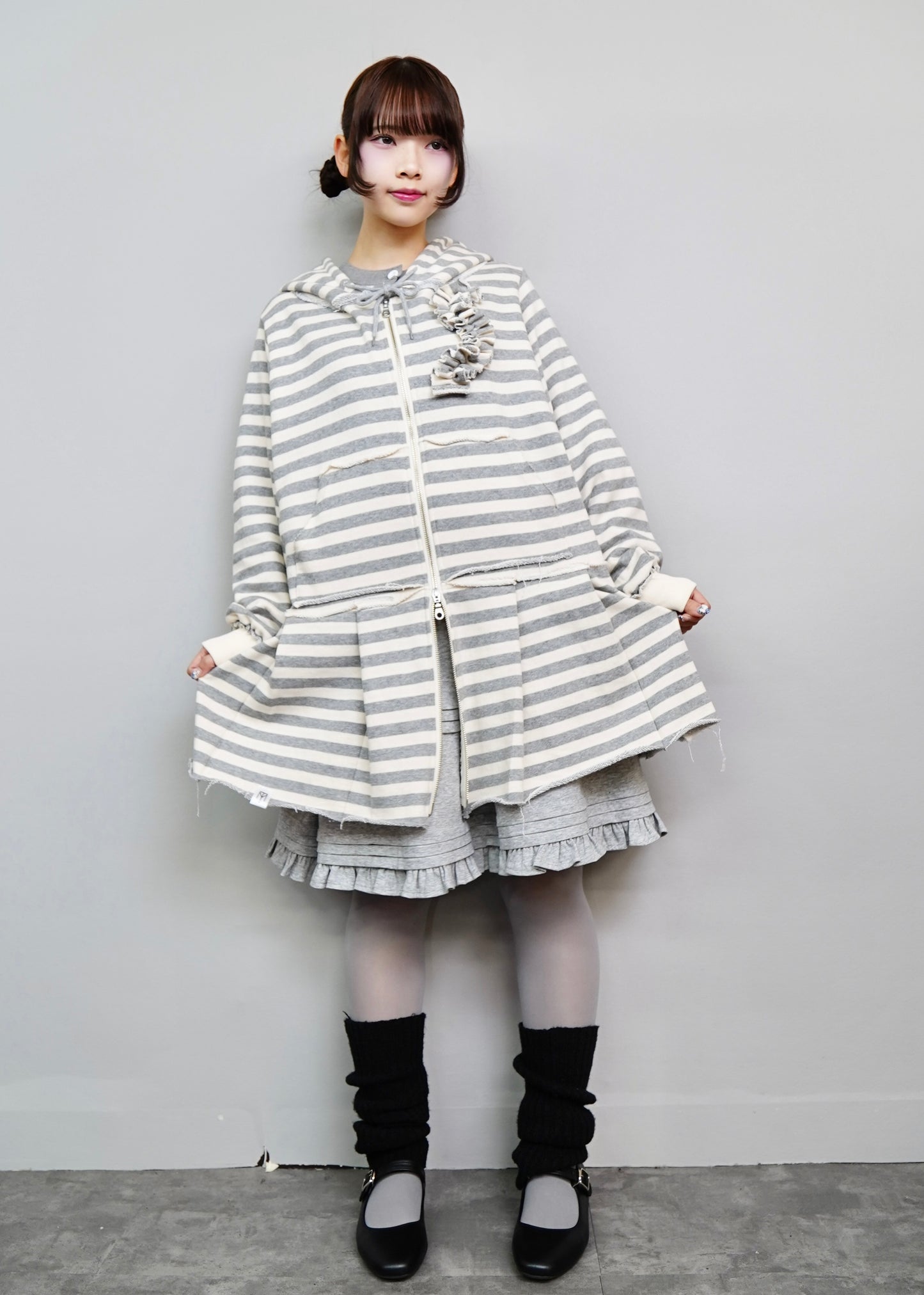 【新色&再入荷】double-zip pleated one-piece