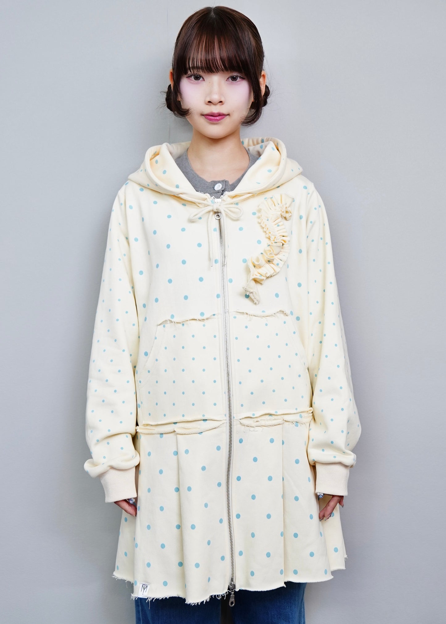 【新色&再入荷】double-zip pleated one-piece