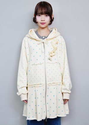 【新色&再入荷】double-zip pleated one-piece