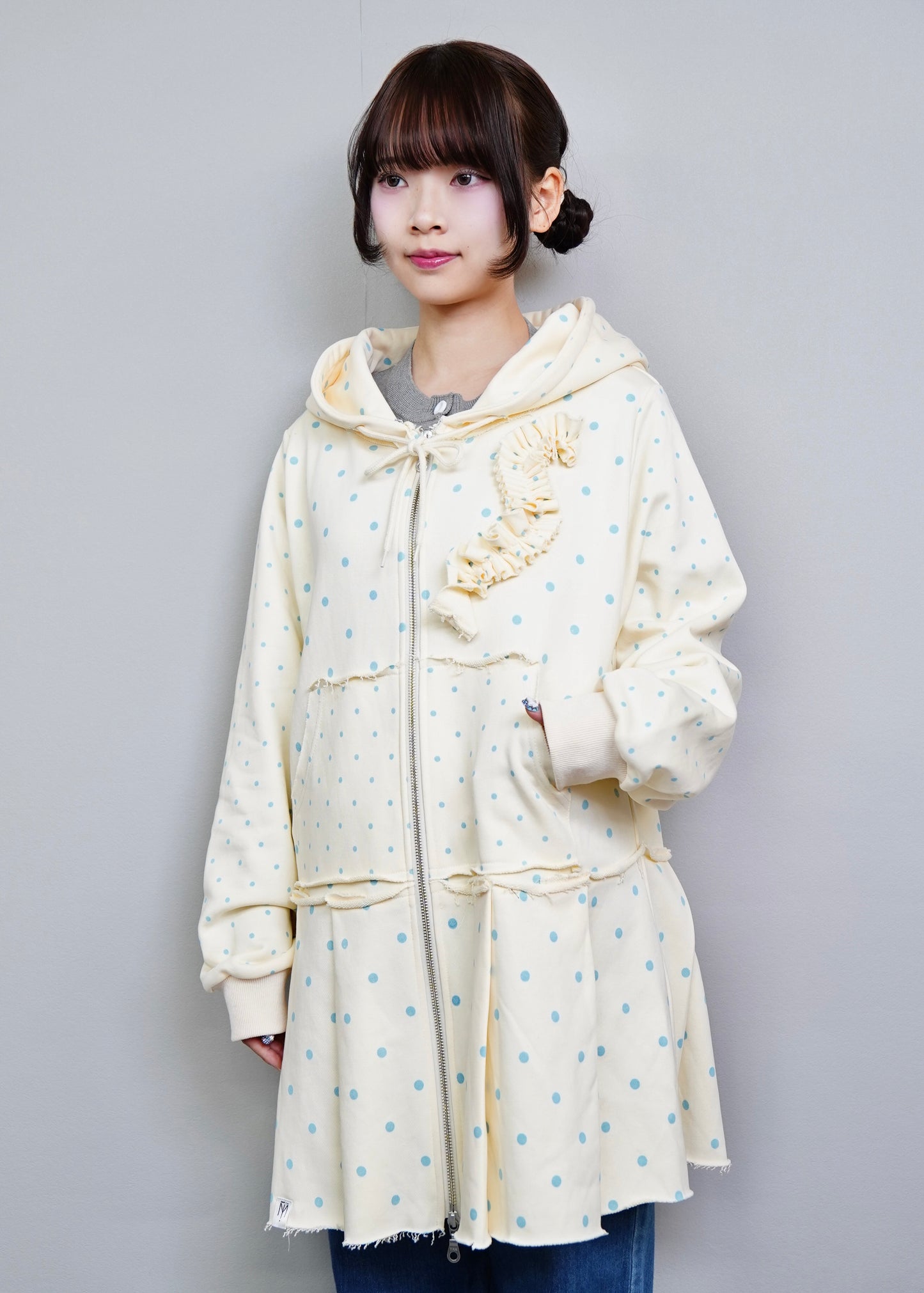 【新色&再入荷】double-zip pleated one-piece