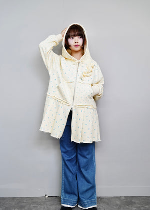 【新色&再入荷】double-zip pleated one-piece