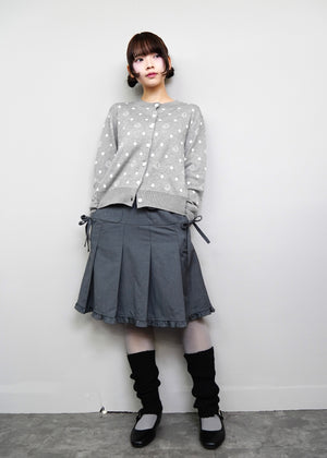 wings dot knit cardigan