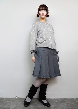 wings dot knit cardigan