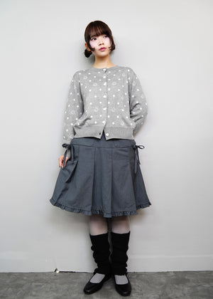 wings dot knit cardigan