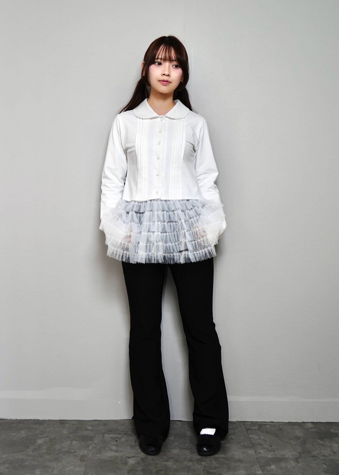 tulle dress-up Tee blouse