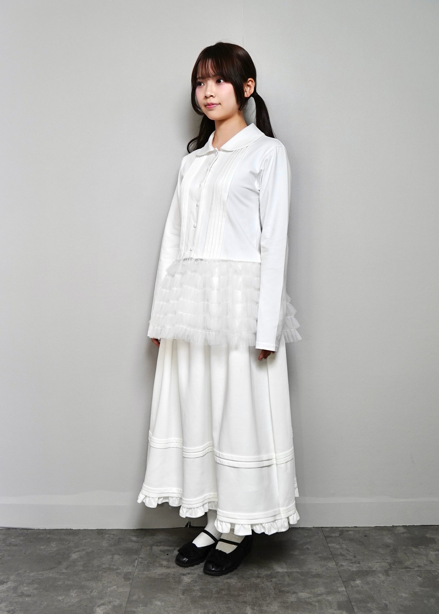 tulle dress-up Tee blouse