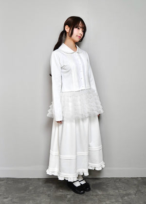 tulle dress-up Tee blouse