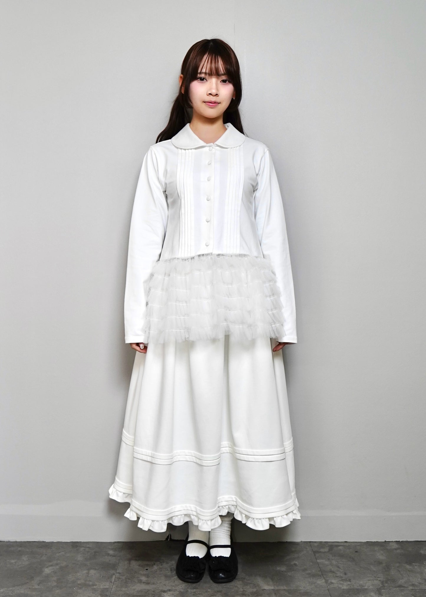 tulle dress-up Tee blouse