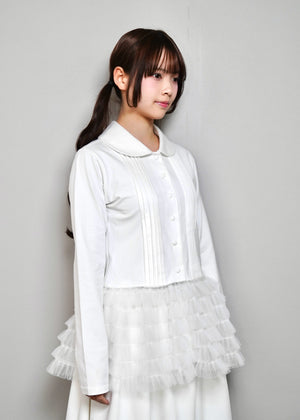 tulle dress-up Tee blouse