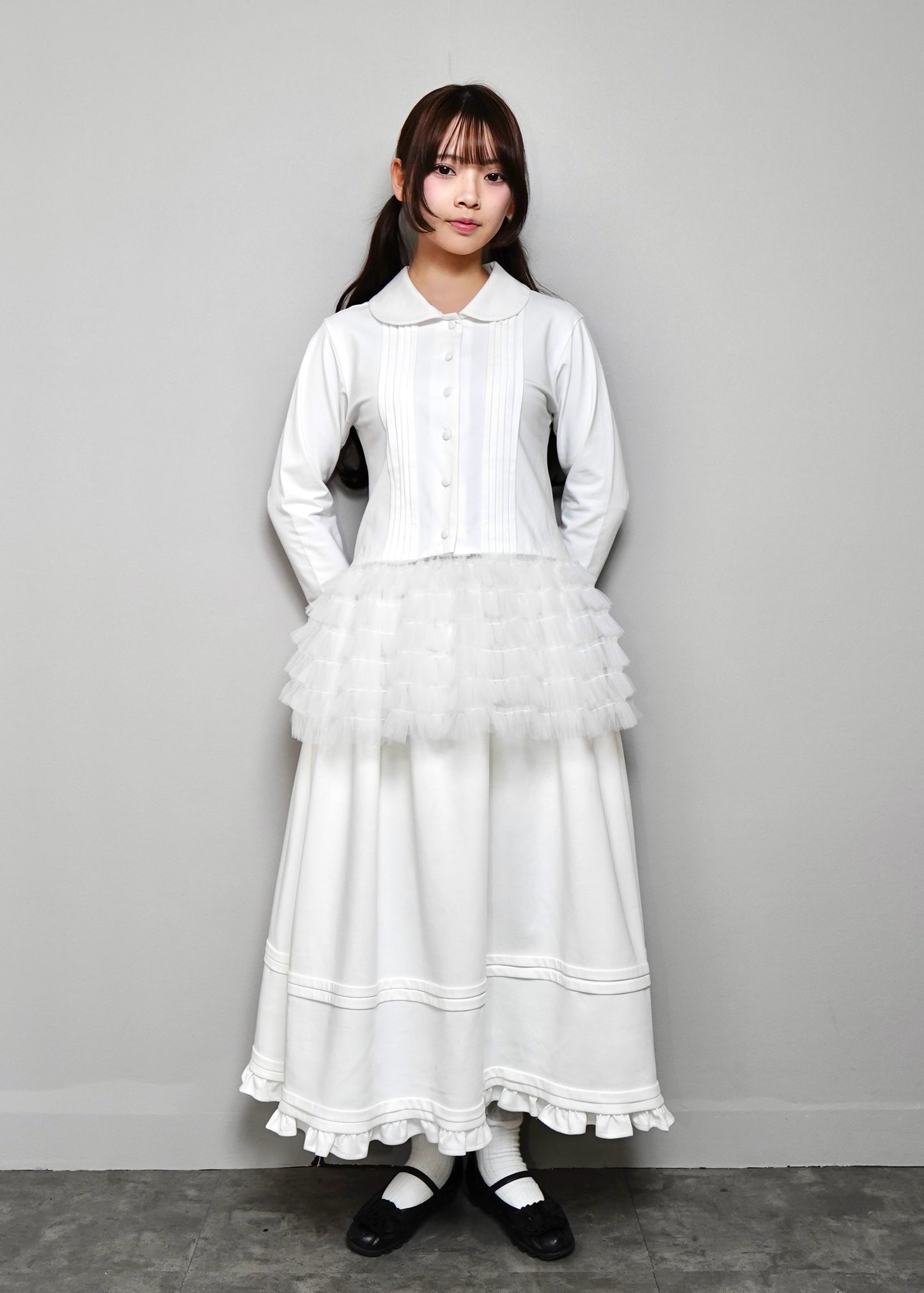 tulle dress-up Tee blouse