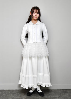 tulle dress-up Tee blouse