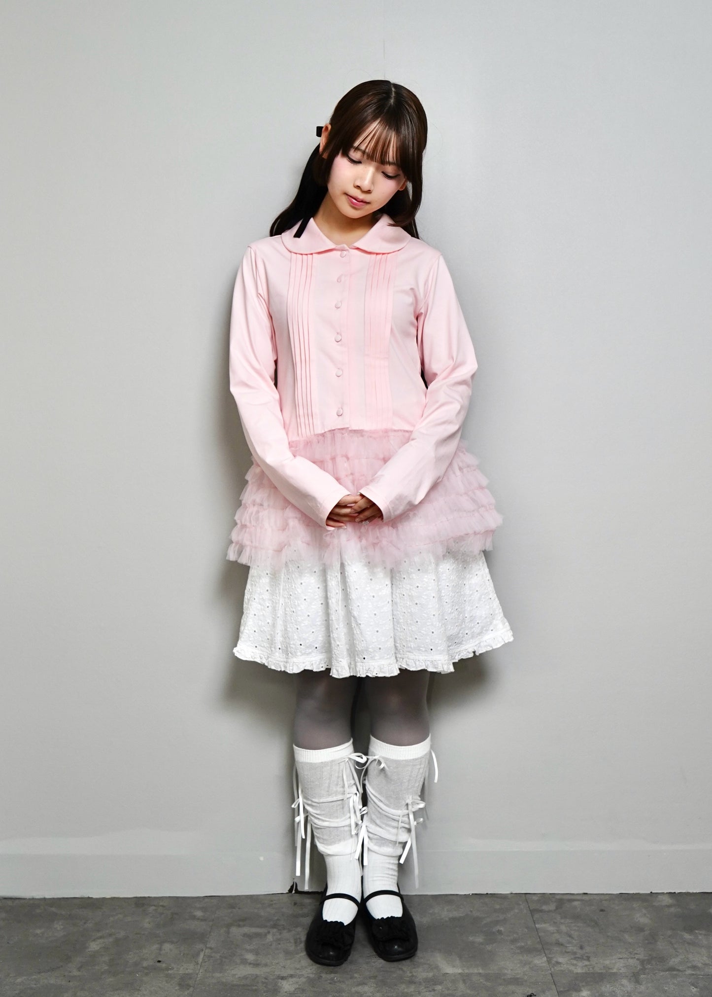 tulle dress-up Tee blouse