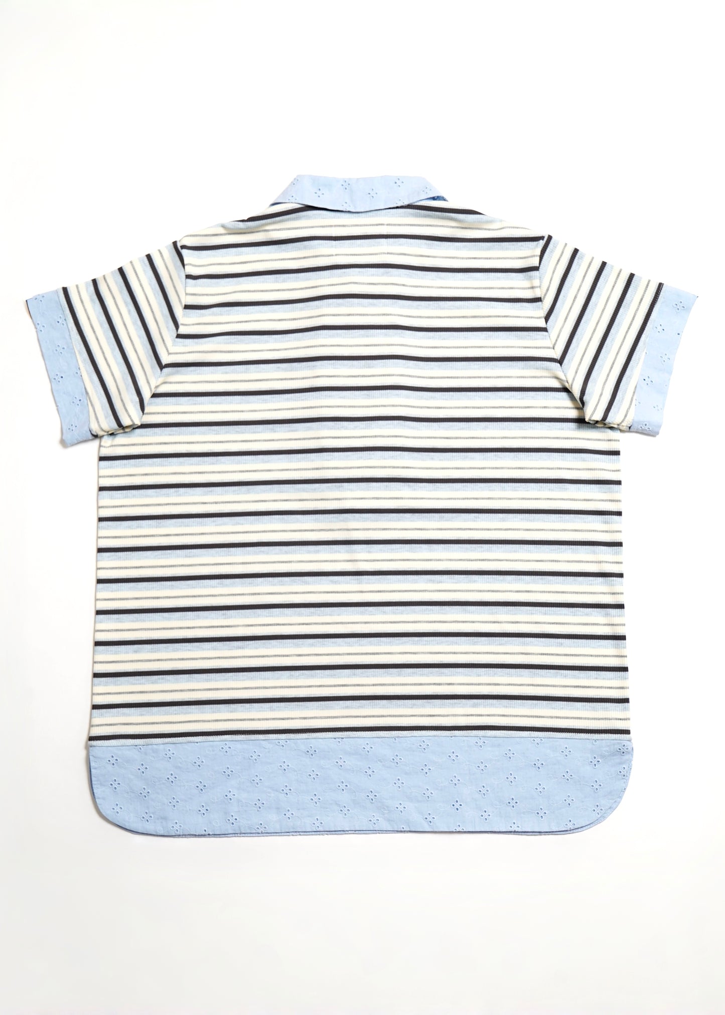 lucky clover stripe polo shirt