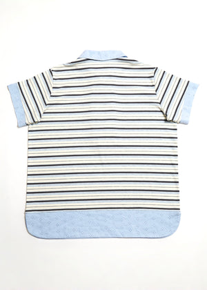 lucky clover stripe polo shirt